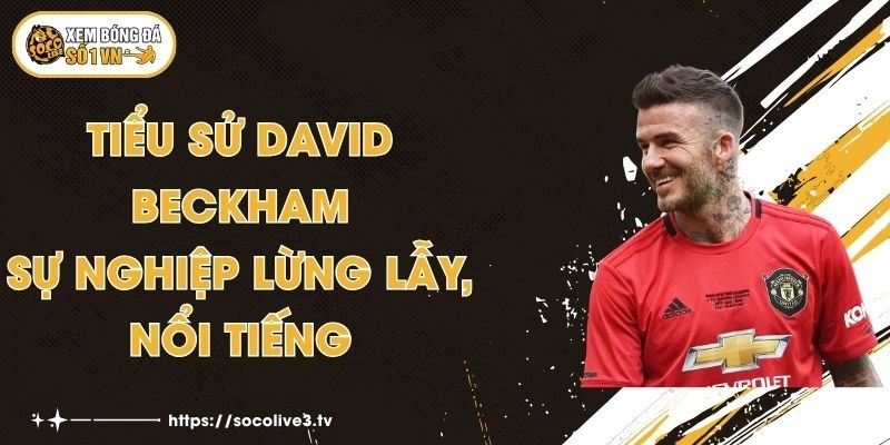 Tiểu Sử David Beckham - Sự Nghiệp Lừng Lẫy, Nổi Tiếng 1 Tiểu Sử David Beckham - Sự Nghiệp Lừng Lẫy, Nổi Tiếng